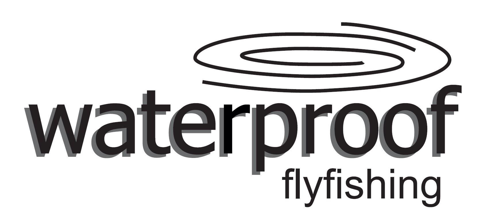Waterproof flyfishing logo